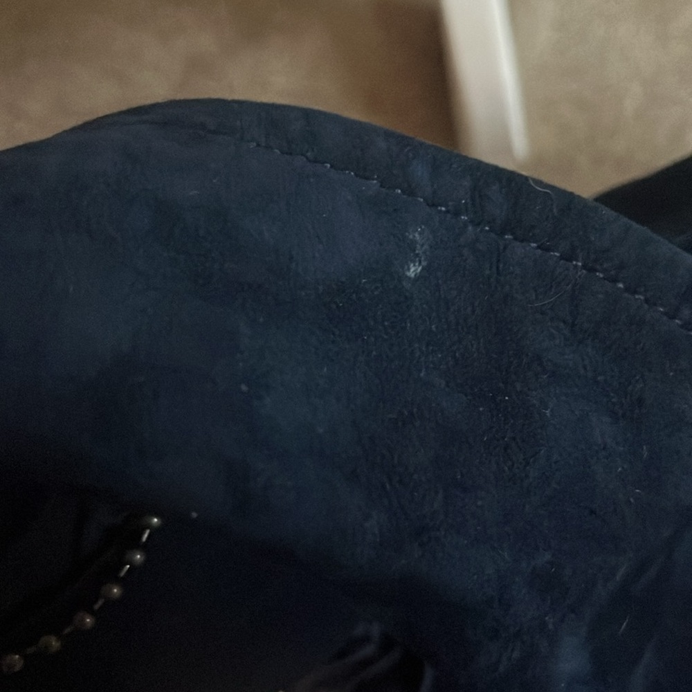 Coach Navy Blue Motto Jacket - Picture 8 of 12